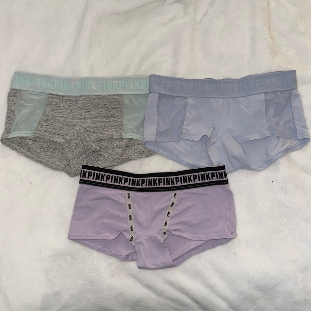 PINK boy short panties bundle
